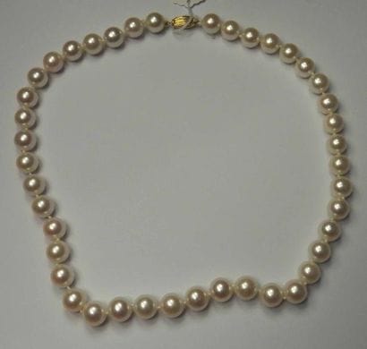 Collier de perles de culture de Chine en...
