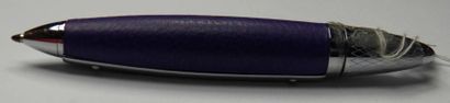CROSS
Stylo bille en métal et cuir viole...