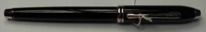 CROSS
Stylo plume en laque noire (plume en...