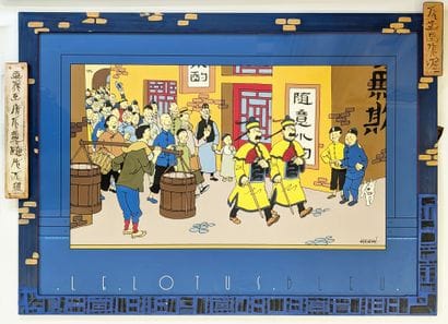 TINTIN - HERGÉ, D'APRÈS
