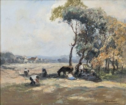 Fernand MAILLAUD (1863-1948) 
« Le travail...