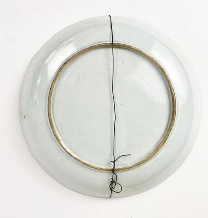 CHINE et JAPON
Lot comprenant une assiette...