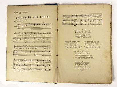 BOTREL (Théodore)
Chansons de «La fleur-de-lys»
Couverture-aquarellé...