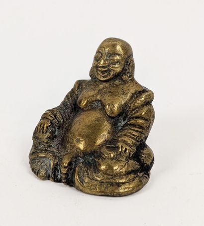 THAILANDE, XXe siècle
BOUDDHA accroupi en...