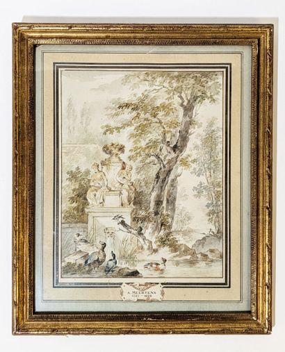 Abraham MEERTENS (1757-1823), Attribué à...