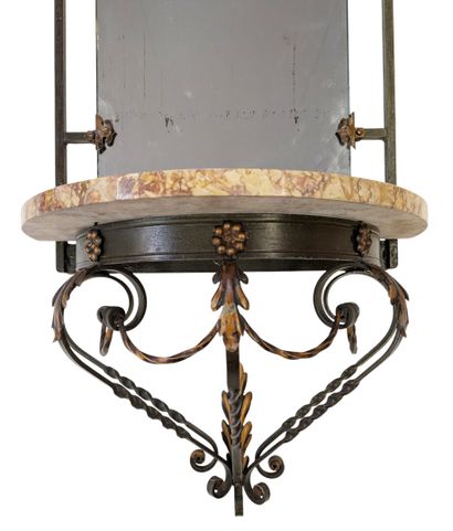 CONSOLE faisant porte-manteau de vestibule...