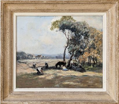 Fernand MAILLAUD (1863-1948) 
« Le travail...