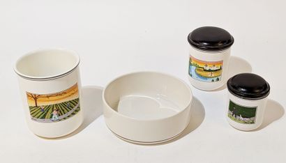 VILLEROY & BOCH, par Laplau
Trois pots à...