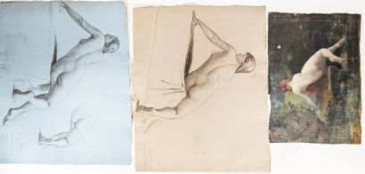 Auguste Alexandre MILLOT (1852-1916), (ATTRIBUÉ...