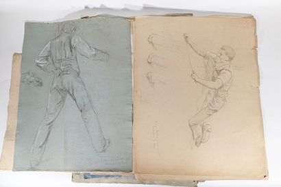 Auguste Alexandre MILLOT (1852-1916) (ATTRIBUÉ...
