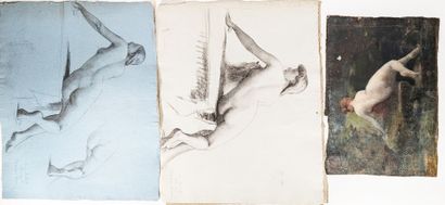 Auguste Alexandre MILLOT (1852-1916), (ATTRIBUÉ...