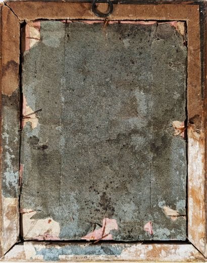 REUNION de deux gravures sur papier :
- 