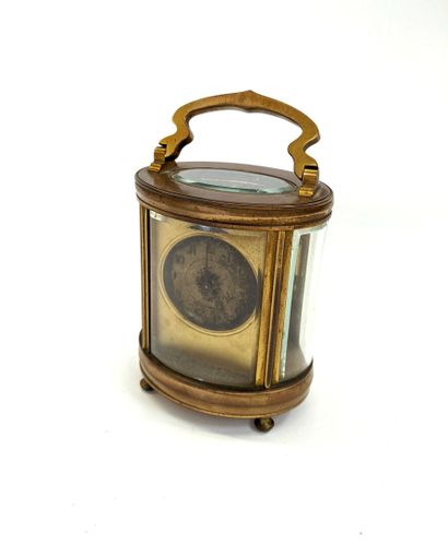 PENDULETTE d'officier faisant réveil, en...
