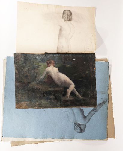Auguste Alexandre MILLOT (1852-1916), (ATTRIBUÉ...