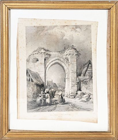 [OISE ET PICARDIE]
RÉUNION de trois gravures...