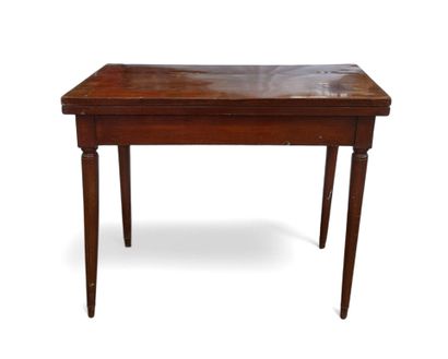 TABLE À JEU à plateau dit portefeuille en...