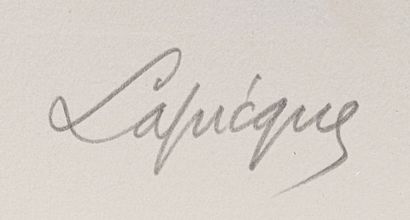 Charles LAPICQUE (1898-1988)
