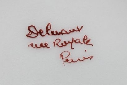 DELVAUX, rue royale à Paris
Chocolatière...
