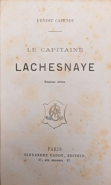 COLLECTION MICHEL LEVY
Ensemble de 17 ouvrages...