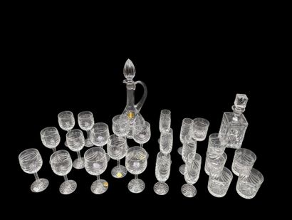 LES GRANDS DUCS
Service de verres en cristal...