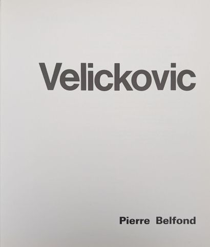 [HISTOIRE DE L'ART]
Ensemble d'ouvrages VELICKOVIC-EDGAR...