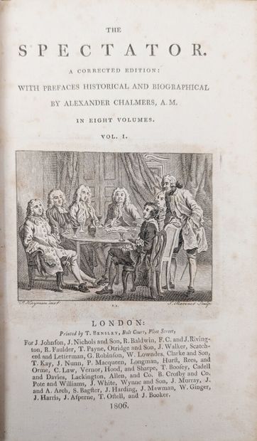 CHALMERS (Alexander), The spectator. Londres,...