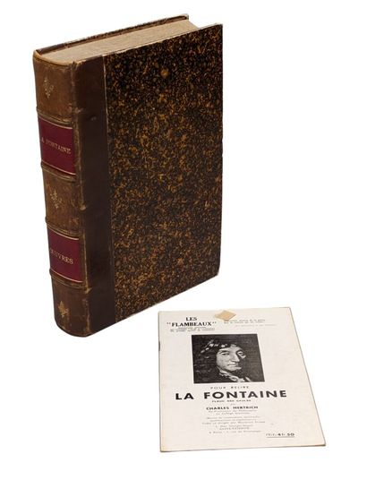 DE LA FONTAINE (Jean), Oeuvre.Orné de dessins...