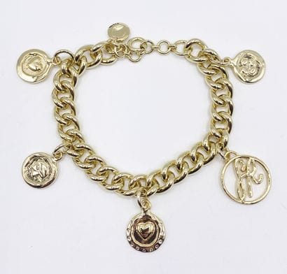 SONIA RYKIEL
Gold-tone metal bracelet with...