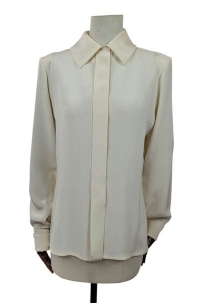 YVES SAINT LAURENT - Rive Gauche
White silk...
