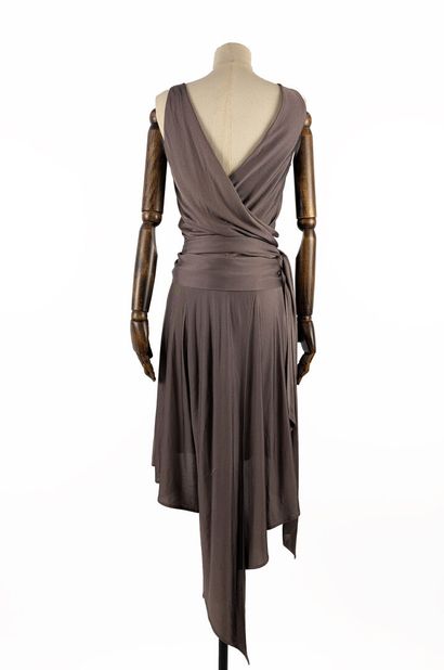 SPORTMAX by MAX MARA
Taupe-colored draped...