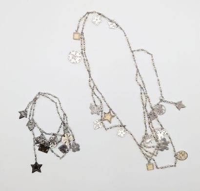 LOLITA LEMPICKA
Silver plated metal jewelry...
