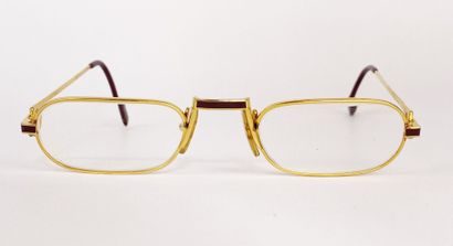 CARTIER
Pair of oval-shaped 