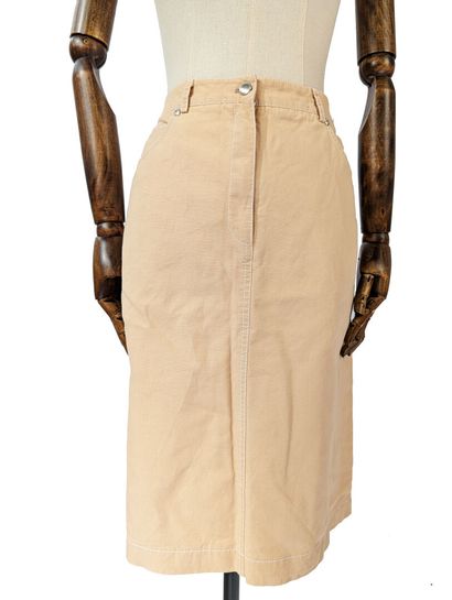 3-piece set:
- Agnès B, blue short-sleeved...