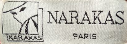 NARAKAS - Paris
Silk sheath dress with a...