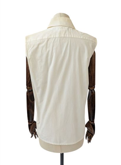 YVES SAINT LAURENT - Rive Gauche
White cotton...