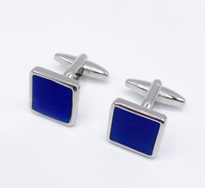 ORTIZ & REED
Pair of cufflinks made of silver...