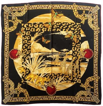 Must de CARTIER
Silk square with a Savannah...