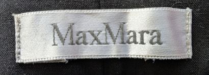 MAX MARA
Black pleated pants with a flowing...