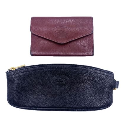 LONGCHAMP
Set of leather goods including...