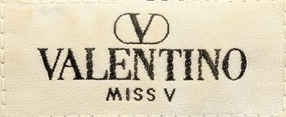 VALENTINO - Miss V
Navy blue wool two-piece...