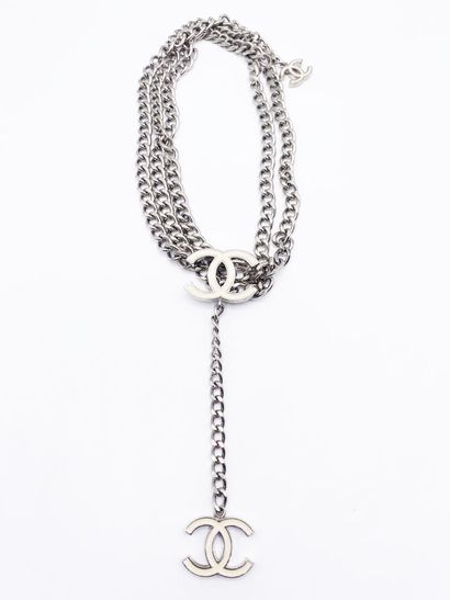 CHANEL - 2007 Collection
Silver plated metal...
