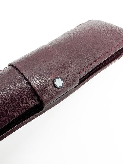 MONTBLANC
Mechanical pencil in burgundy lacquer...