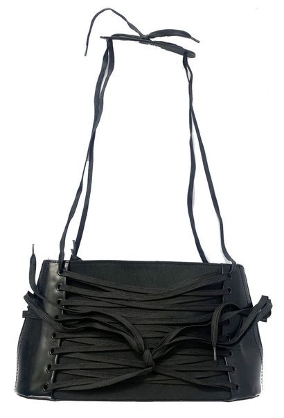 JEAN-PAUL GAULTIER
Black shoulder bag shaped...