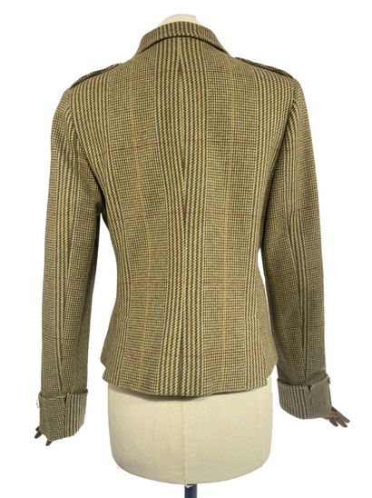 RALPH LAUREN
Fitted wool jacket with a shirt...