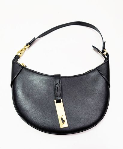 POLO by RALPH LAUREN
Small black half-moon...