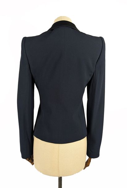 EMPORIO ARMANI
Two-tone navy blue blazer,...