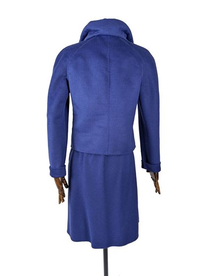 VALENTINO
Two-piece royal blue wool and cashmere...