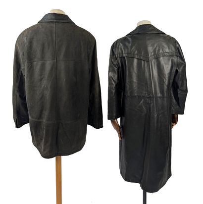 A combination of two leather coats: 
- CHARLEY...