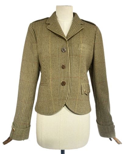 RALPH LAUREN
Fitted wool jacket with a shirt...
