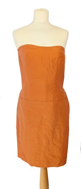 MAX MARA - Studio
Orange linen and silk dress,...